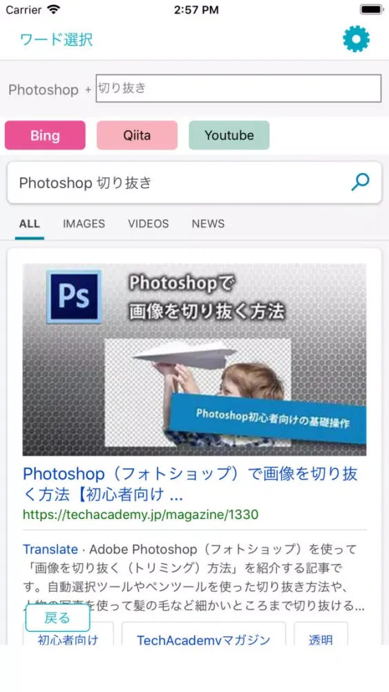 Скриншоты ワードブラウザー