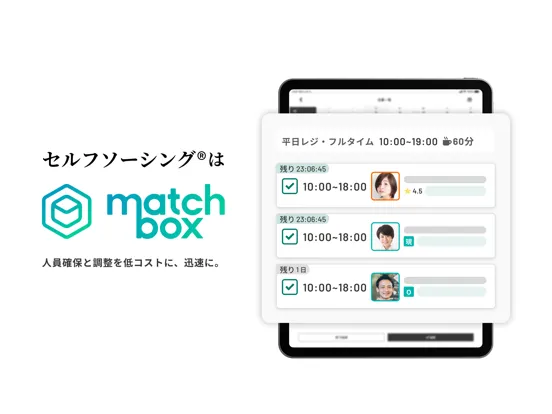 マッチボックス管理用 iPad  سکرین شاٹس