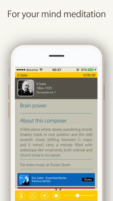 Relax Classic "Erik Satie" by meditone® Ekran Görüntüleri