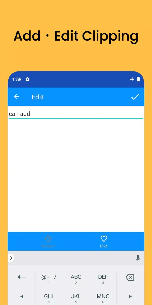 Captures d'écran de Easy Clipboard
