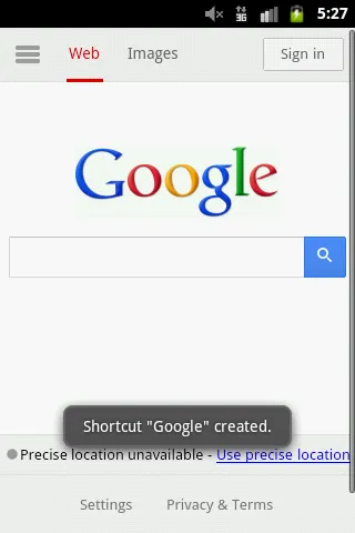 Shortcut To URL Screenshots