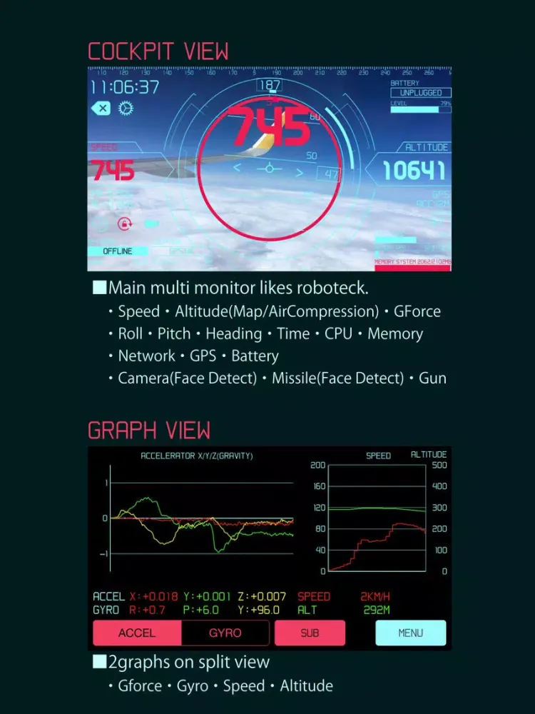 Zrzuty ekranu HUD ManiaX iPad 