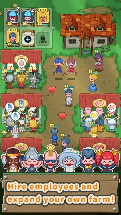 Capturas de pantalla de Pixel Farm Life