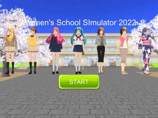 Women's School Simulator Next iPad 应用截图