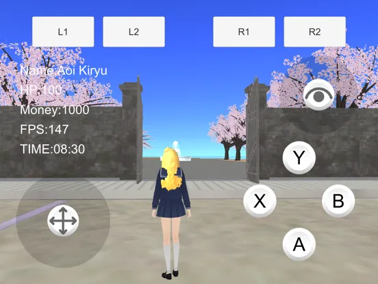 Women's School Simulator Next iPad 应用截图