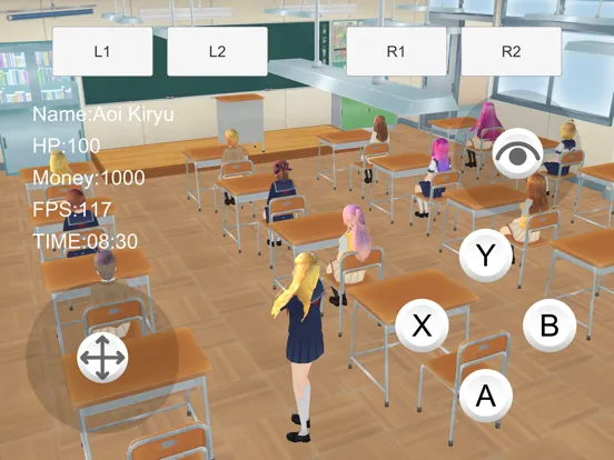 Women's School Simulator Next iPad 应用截图