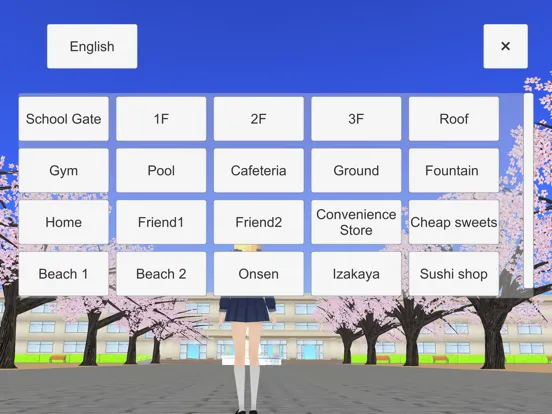 Women's School Simulator Next iPad 应用截图