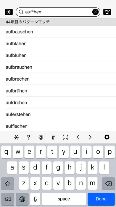 アクセス独和・和独辞典应用截图