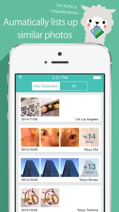 Captures d'écran de ALPACA - delete photos efficiently, organize camera roll and save memory