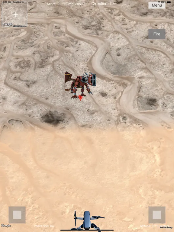 Tangkapan skrin wings of justice iPad 