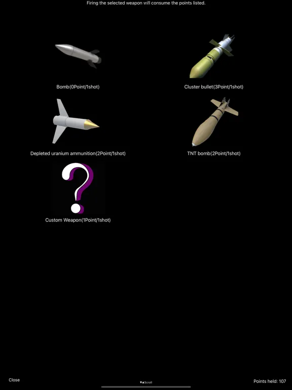 Tangkapan skrin wings of justice iPad 