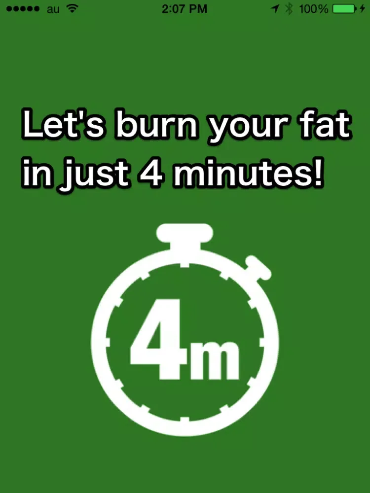 Zrzuty ekranu 4-Minutes Workout Timer iPad 