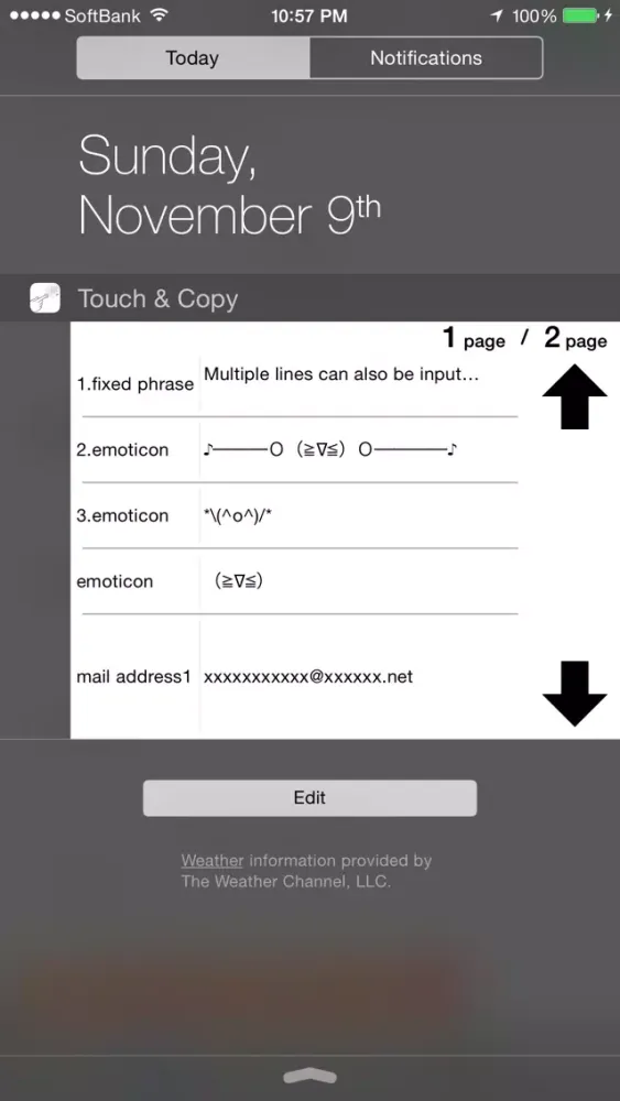 تصاویر Tap & Copy