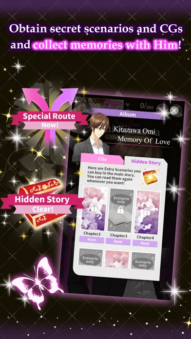 Capturas de tela do Office Lover -Otome dating sim