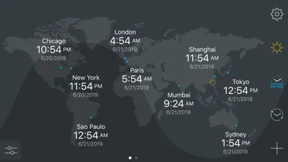 map:clock - World Map & Clock Screenshots