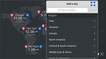 map:clock - World Map & Clock Screenshots