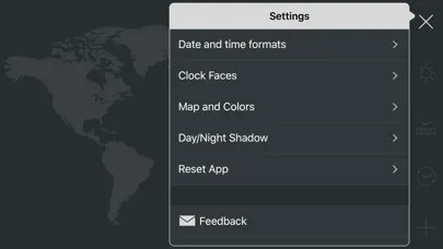 map:clock - World Map & Clock Screenshots