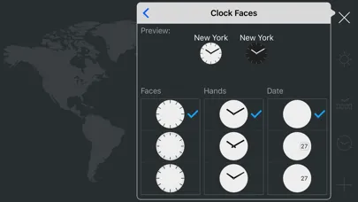 map:clock - World Map & Clock Screenshots