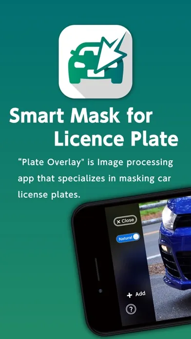 Capturas de tela do Plate Overlay