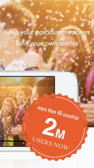 Zrzuty ekranu SlideStory - Create a slideshow movie and a snap video