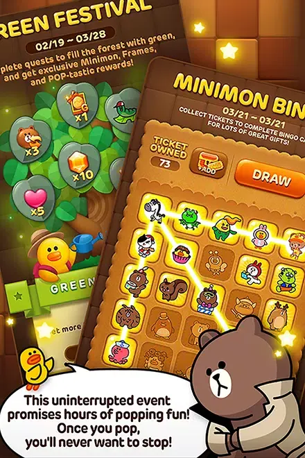 LINE POP Ekran Görüntüleri