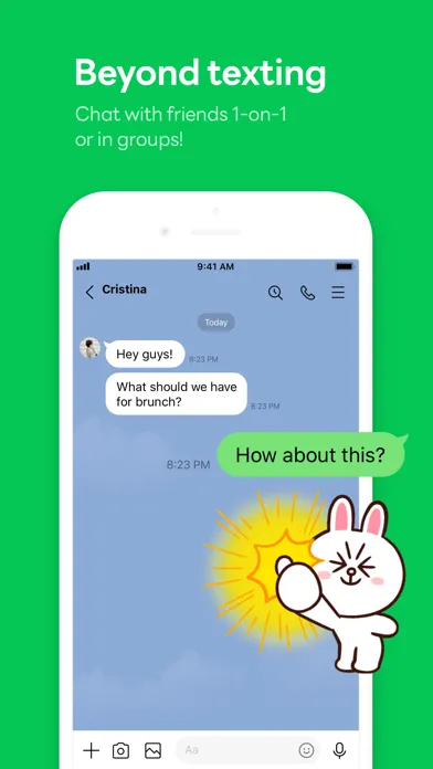 LINE应用截图