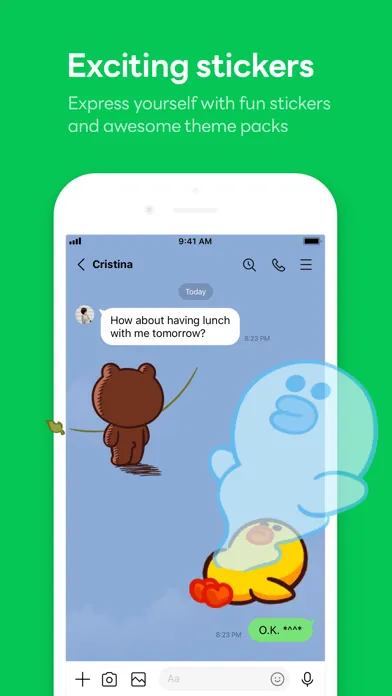 LINE应用截图