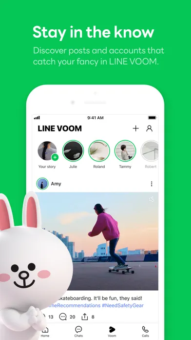 LINE应用截图