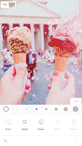 Tangkapan layar LINE Camera - Photo editor