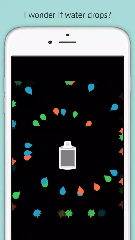 Tangkapan skrin Touch and Release! Baby's Magic Spray【Free educational app for Toddlers and Kids】