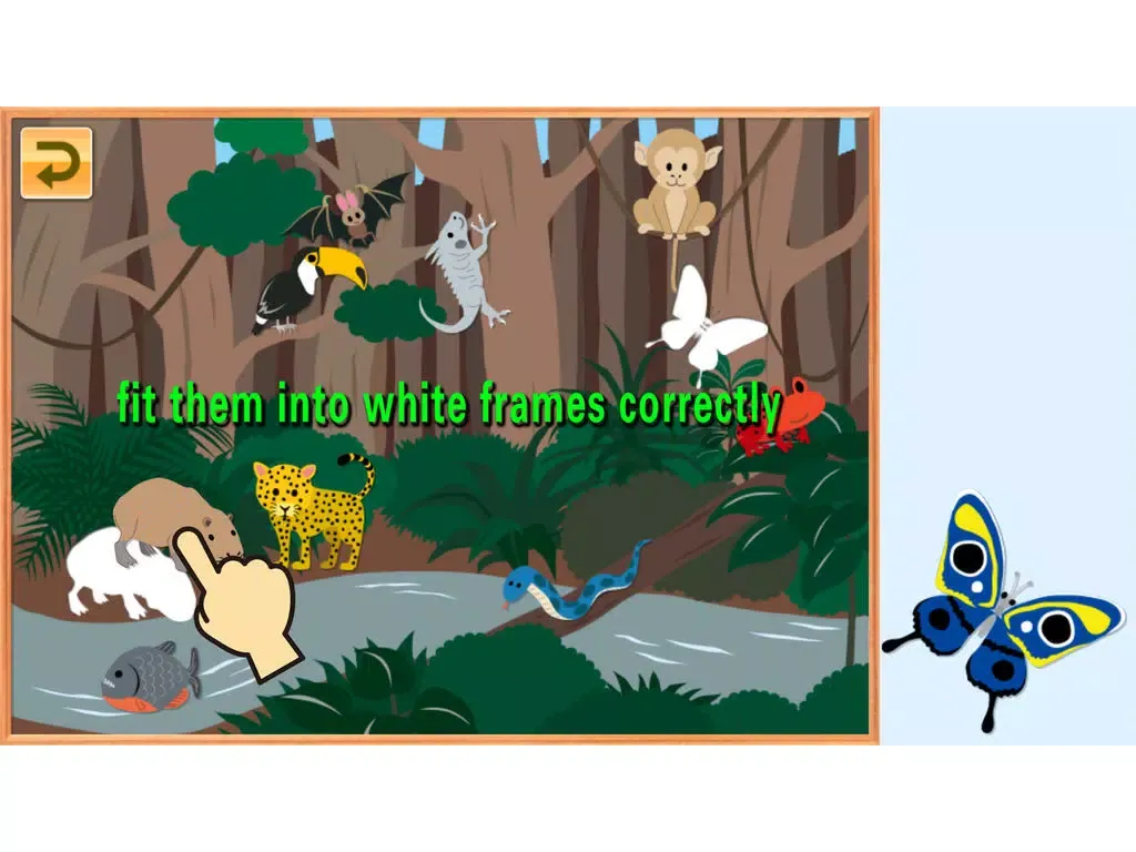 Capturas de pantalla de Moving Jigsaw Puzzle【Free educational app for Toddlers and Kids】 iPad 