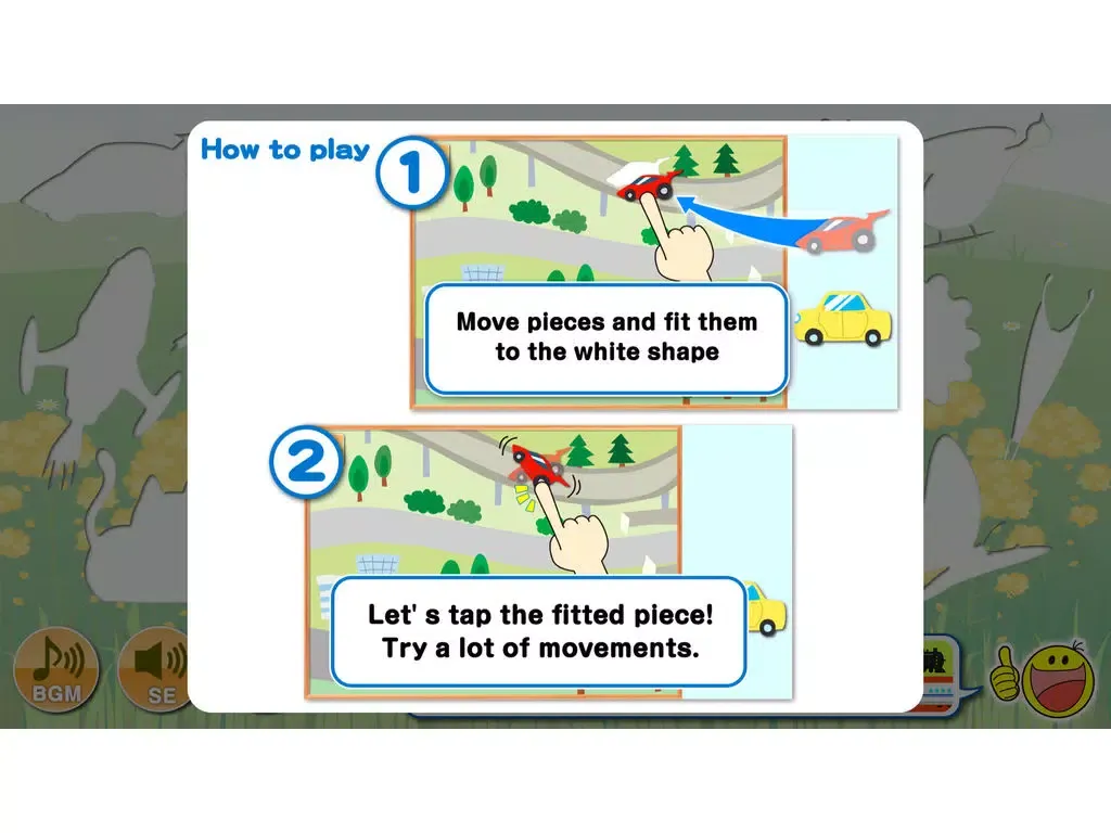 Capturas de pantalla de Moving Jigsaw Puzzle【Free educational app for Toddlers and Kids】 iPad 