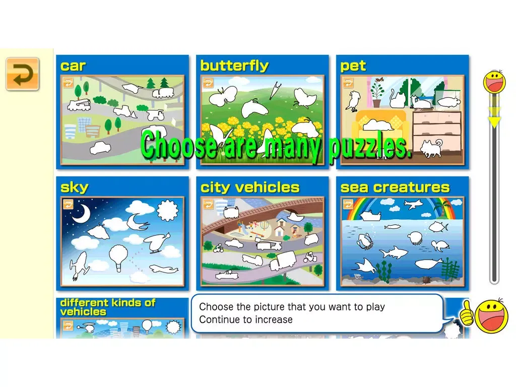 Capturas de pantalla de Moving Jigsaw Puzzle【Free educational app for Toddlers and Kids】 iPad 
