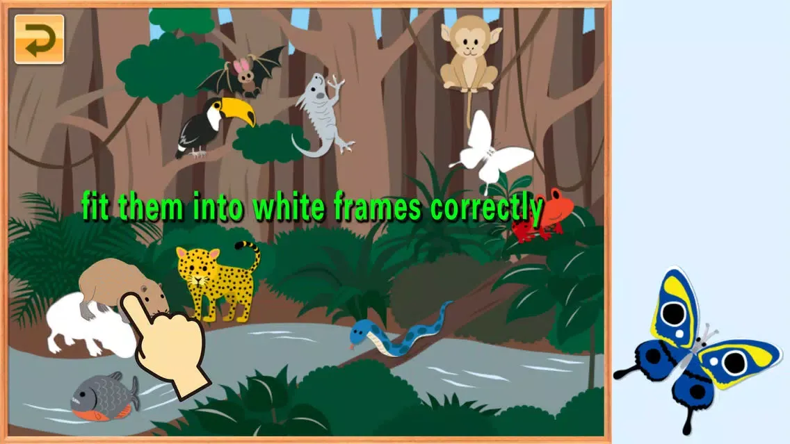 Capturas de pantalla de Moving Jigsaw Puzzle【Free educational app for Toddlers and Kids】