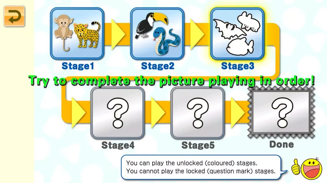 Capturas de pantalla de Moving Jigsaw Puzzle【Free educational app for Toddlers and Kids】