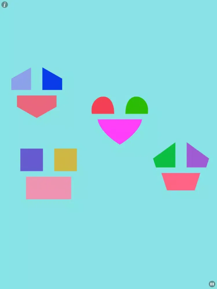 Capturas de pantalla de Touch and Smile! Various Shape for iPad iPad 