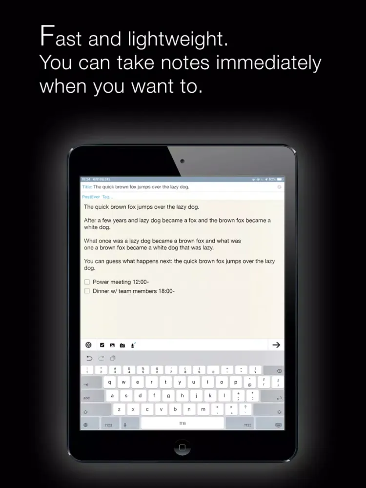 PostEver 2 iPad  Screenshots