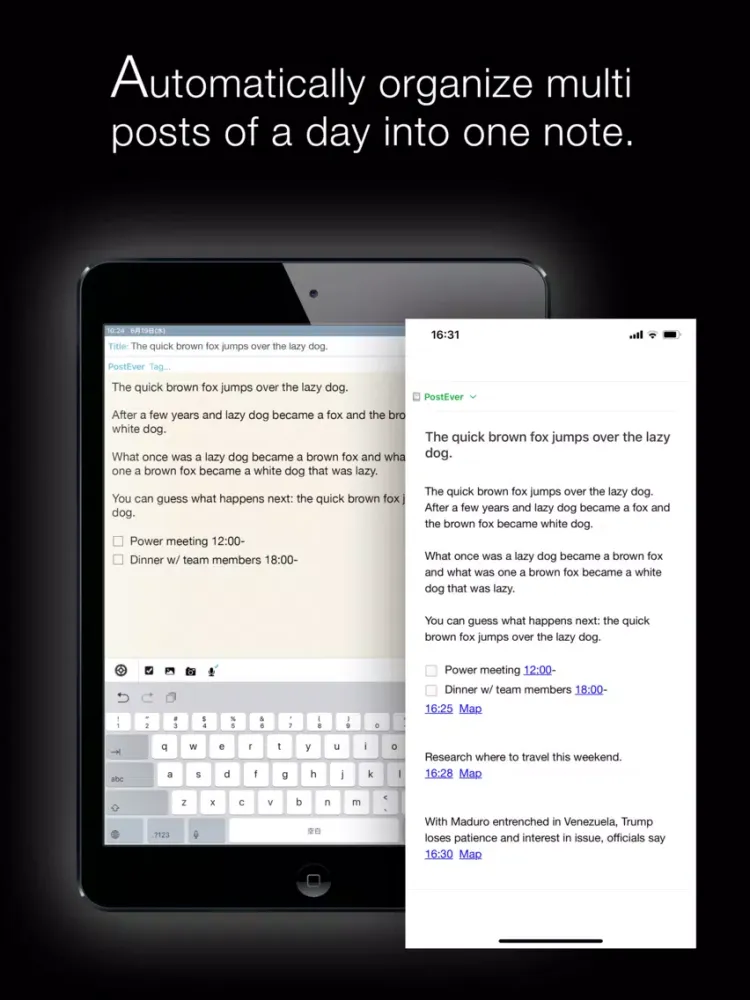PostEver 2 iPad  Screenshots