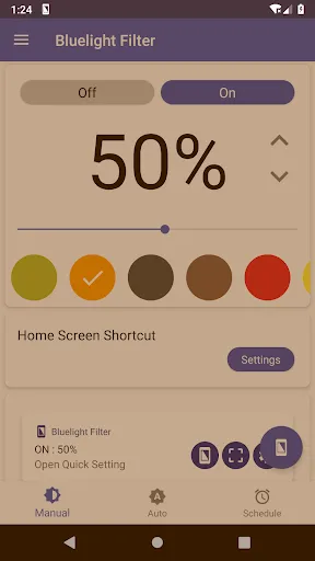 Bluelight Filter for Eye Care Screenshots