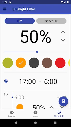 Bluelight Filter for Eye Care Screenshots