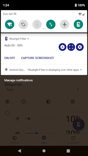 Bluelight Filter for Eye Care Screenshots