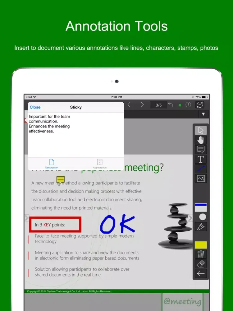 Screenshot di @meeting point iPad 