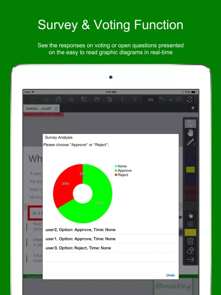 Screenshot di @meeting point iPad 