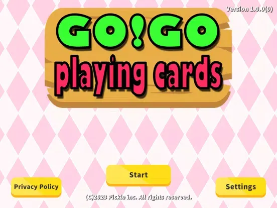 GO!GO! PlayingCards iPad 应用截图
