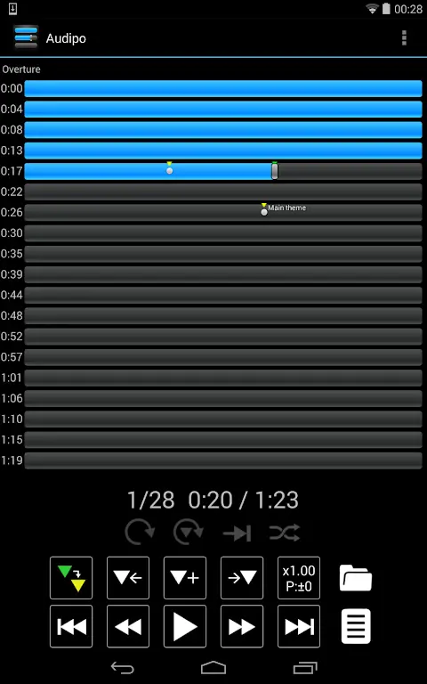 Music Speed Changer: Audipo-screenshot-3