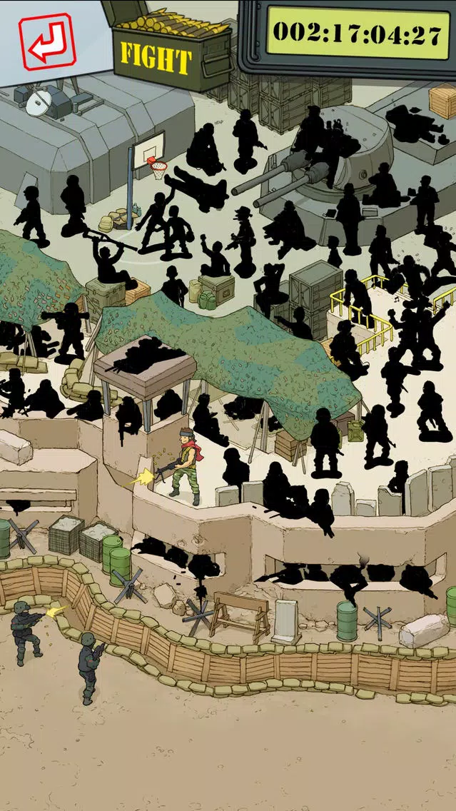 Capturas de tela do War with Solitaire