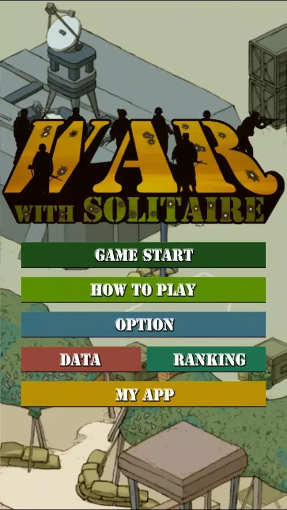 War with Solitaire スクリーンショット