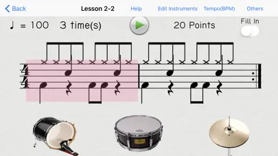 ภาพหน้าจอของ My Little Drum