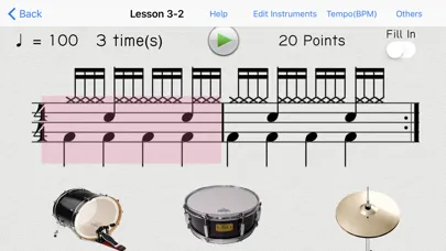 ภาพหน้าจอของ My Little Drum