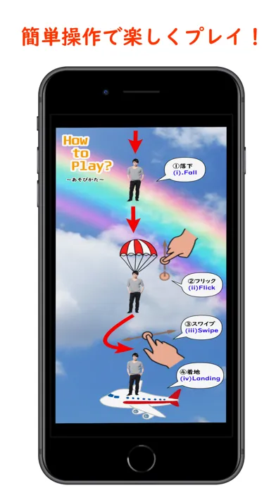 Tangkapan layar 純パラ Junichi Rescue Parachute